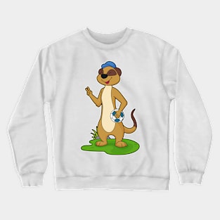 Meerkat Handball player Handball Crewneck Sweatshirt